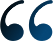Quotation marks icon representing customer testimonials and reviews for dental practice.